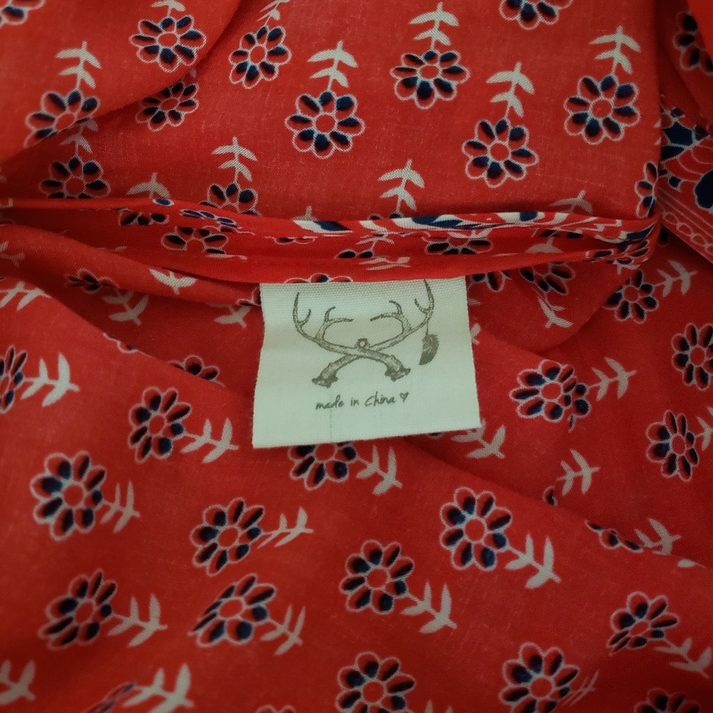 Reserved ❤❤Spell Gypsiana Red NWT Maxi split skirt SZ XL ❤ - Picture 5 of 15